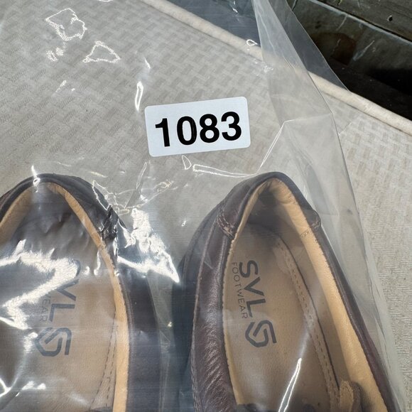 SVLS Footwear Mens Size 10 Brown Leather Lace-Up Captoe Oxford Dress Shoes - Picture 7 of 7